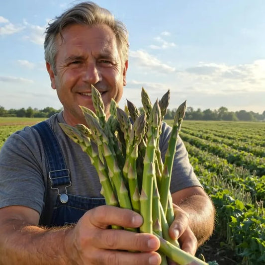 🌿Graines d'asperge Mary Washington quatre saisons – Vivace, tendre et nutritive