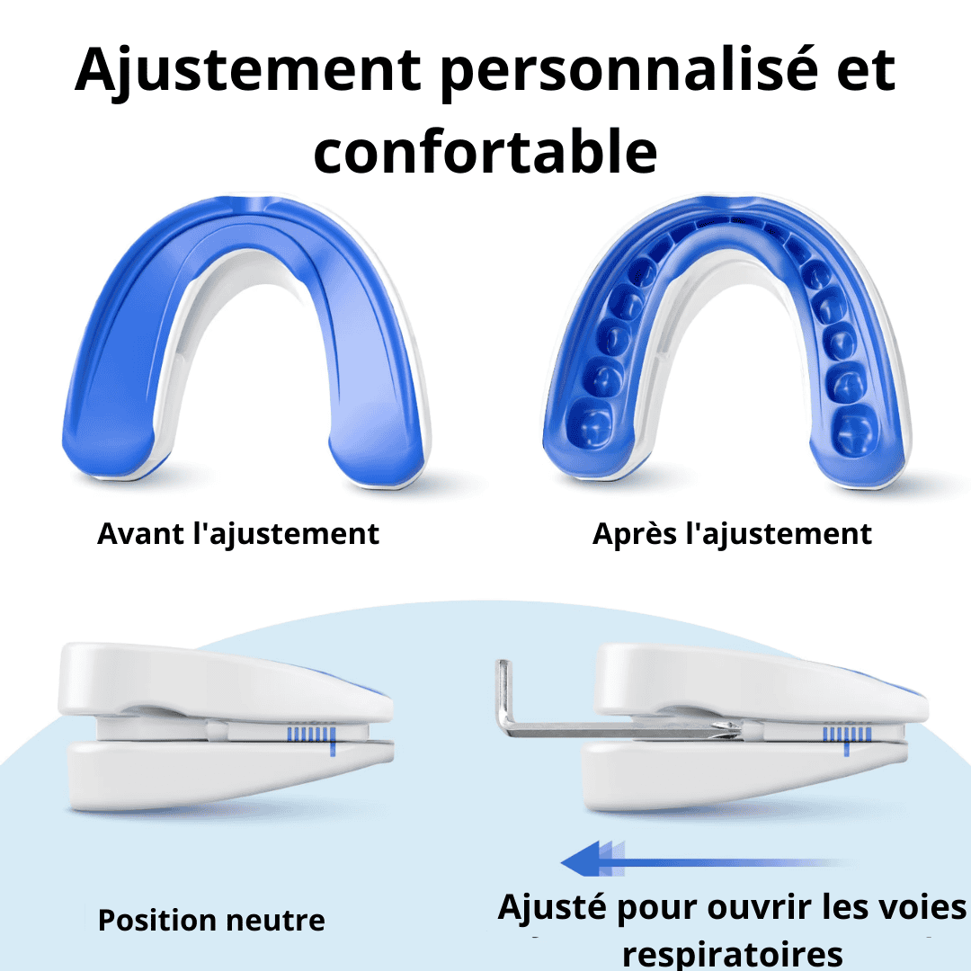 "SilenceNuit™ : Dites Adieu aux Ronflements pour des Nuits Paisibles !"