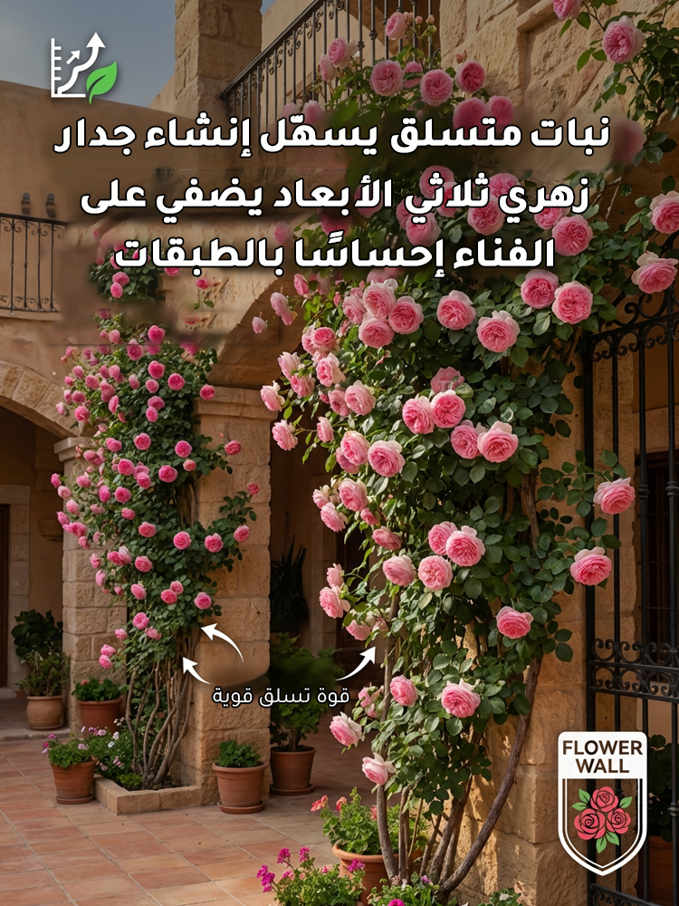 🌸بذور الورد المتسلق النادرة سهلة النمو، عطرة، مزهرة معمرة