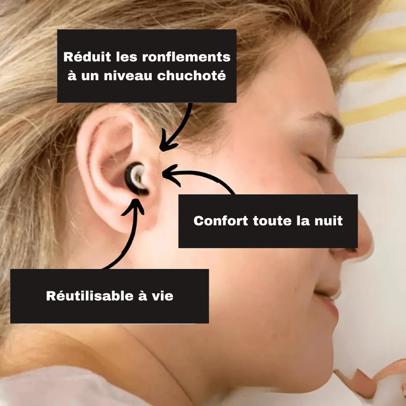 SilentComfort™ - Bouchons d'oreilles pour des nuits paisibles