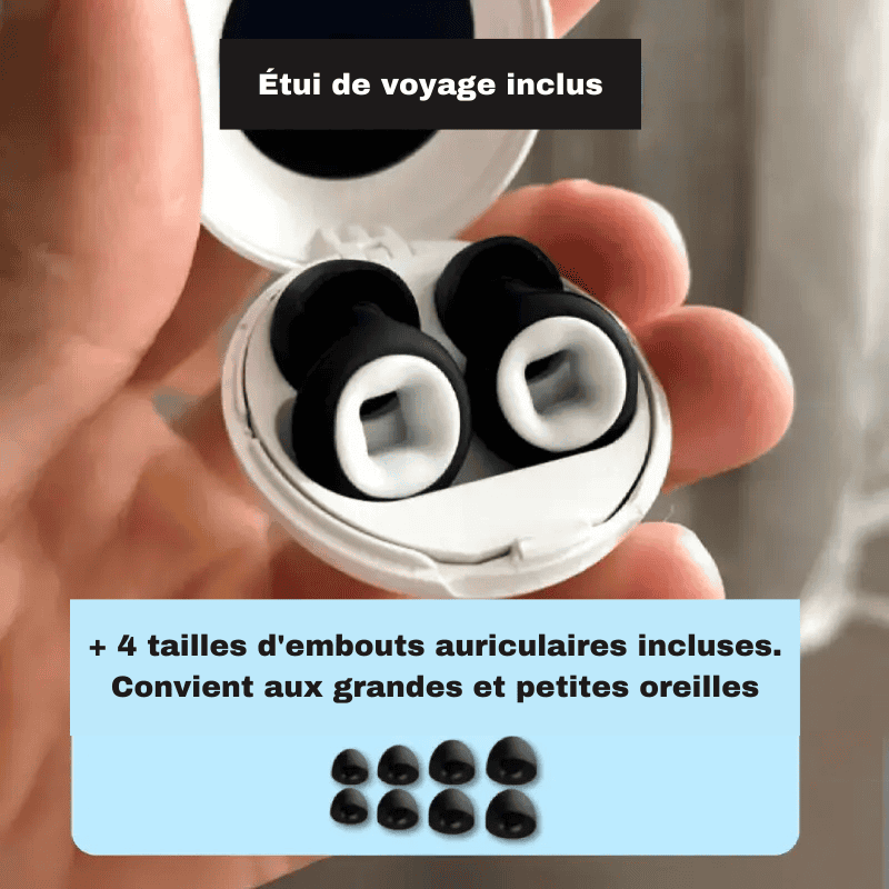 SilentComfort™ - Bouchons d'oreilles pour des nuits paisibles